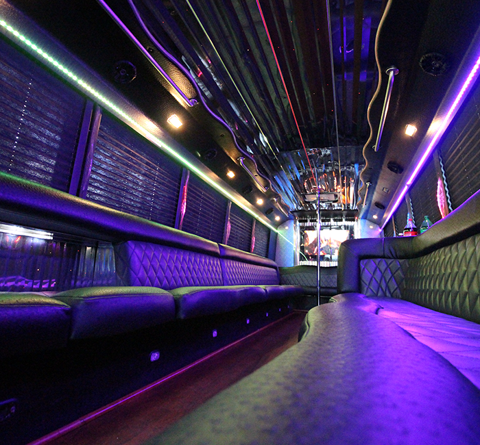 party bus interior